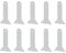 Herb Grinder Pollen Scrapers - 10 Pack (Clear)
