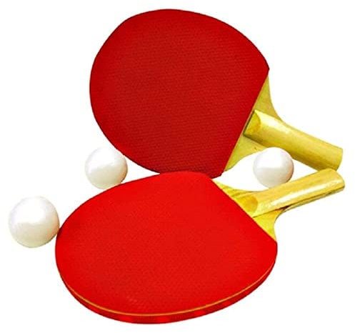 Set de 2 Palas de Ping Pong con 3 Pelotas