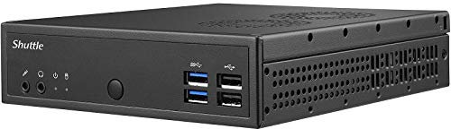 Shuttle Barebone Xpc Slim DH02U 3865U SO-DDR4 Black ohne OS