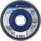 Bosch 1x PRO Metal X571 Fächerschleifscheibe, abgewinkelte Ausführung für X-Lock (für Stahl, Edelstahl, Ø 115 mm, Körnung 60, Professional Zubehör Kleiner Winkelschleifer)