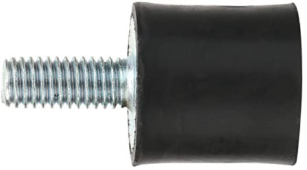 4 Stück Gummilager Anti-Vibration Silentblocks für Schwingungsdämpfung mit Bolzen Isolatorhalterungen M3/M5/M6 für Autobootspulen (VD15x15, M5x12)