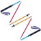 AONIJIE Folding Ultralight 7075 Aluminum AlloyTrekking Poles Quick Lock Trekking Hiking Pole Walking Stick (Colourful-120cm)