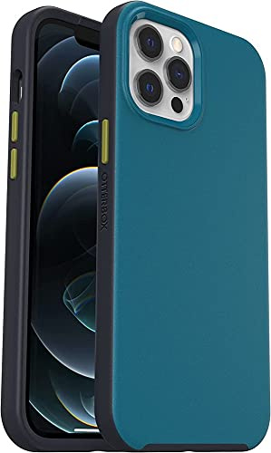 OtterBox Slim Series Case for iPhone 12 Pro Max with MagSafe, Shockproof, Drop proof, Ultra-Slim, Protective Thin Case, Tested to Military Standard, Blue/Grey