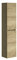 Baikal Armario de Baño, Mueble de Baño, Armario Alto. Muebles Auxiliares. Estanteria. Columna. Entrega en Kit. Serie Cerrada 140 cm Nature