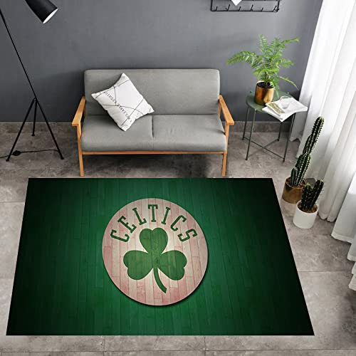 Kreativer Teppich - NBA-Basketball Decken - Trendige Fußmatten für das Schlafzimmer von Jungen 100x160cm