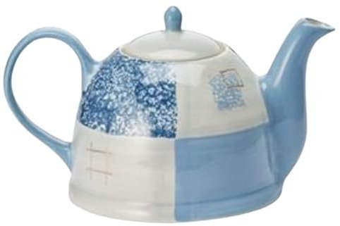 teemando® Kanne Patricio Keramik mit Goldauflage 1,5 l