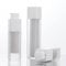 Uonlytech Vacuum Container Refillable Airless Pump Jars Containers, 3 Pack Vacuum Lotion Pump Cosmetic Jars Bottles, Mini Travel Skincare Bottles for Face Eye Cream Bottle Dispenser