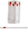 Milageto Strawberry Glass Cup Trinkgläser Tumbler Kaffeetasse Glaswaren Trinkbecher, Mehr Erdbeere