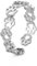 Amaxer Schöne Tierpfote Ringe Bär Hund Katze Fußabdruck Edelstahl Offener Finger Ring Strand Schmuck Geschenke für Frauen Mädchen Freunde (Silber)