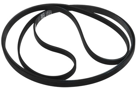 SG Store 6PH1952 - Cinghia da allenamento a coste compatibile con Bauknecht, compatibile con Hotpoint, compatibile con asciugatrice Whirlpool, cinghia da tamburo in gomma con 6 nervature