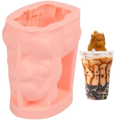 Silikon-Kuchenformen, Form für Harz, flexibel, wiederverwendbar, 3D-Zubehör, Kerzenform für Seife, Beton, Gips, Harz mit Hund, Affe, Tiger, Huhn, Drache,