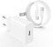 Cargador USB C Enchufe para iPhone 16/16 Plus/16 Pro/16 Pro Max/15 Plus/15 Pro/15 Pro MAX, iPad Pro, iPad Air, iPad Mini, Cargador Rapido 30W con Cable de Carga 2M Tipo C para C, Cabezal de Adaptador
