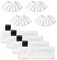 Wivplex Steam Mop Cloth Rags, for Karcher, for Easyfix SC2 SC3 SC4 SC5 Microfiber Cleaning Pad Cover Steam Cleaner Accessories Steam Cleaner Tools