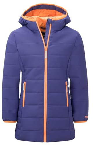 Trollkids Girls Stavanger Coat 116, Dark Purple