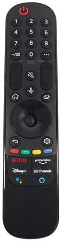 Mando de Voz Compatibilidad con LG Smart TVs con Función Puntero, Repuesto Mando a Distancia reemplazo para LG TV Control Remoto Modelo AN-MR24GA MR23GA MR21GA MR22GA etc.con Voice y Netflix Botones