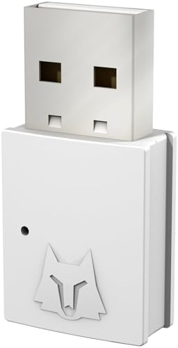 NBCP WOLF U-1 - Adattatore bianco per Switch, PC, con controller PS5 Pro, Switch Controller Wireless e adattatore Bluetooth PS5 compatibile