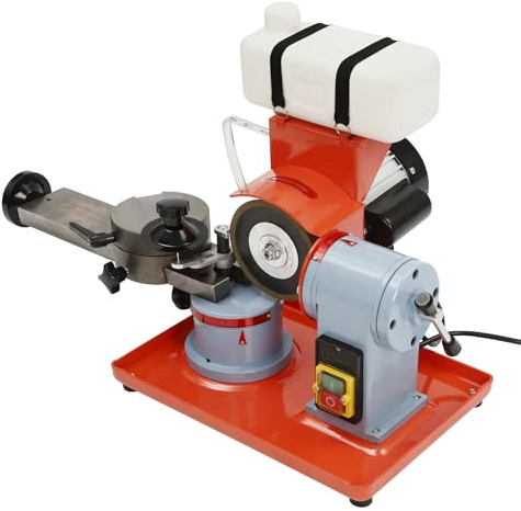 Affûteuse 370 W - Angle réglable - Avec réservoir d'eau de 1000 ml - 2850 tr/min - Lame de scie circulaire - 80-700 mm