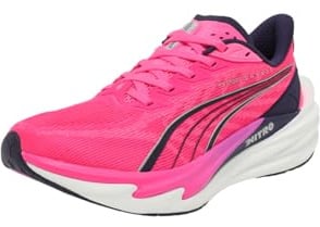 Puma Deviate Nitro 4 Hyrox Laufschuhe Neutralschuh Damen pink - Pure pink-puma White 37,5