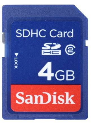 dupeofb000wqkoqm tt0008650250 SanDisk 4 GB Class 2 SDHC Flash-Speicherkarte sdsdb-4096-a11
