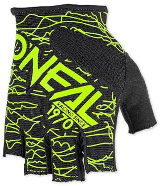 O'NEAL Fahrradhandschuhe Herren & Damen Drop Fingerless Glove V.17 I MTB DH FR Downhill Freeride | Fingerlose Handschuhe mit Gel-Einsätzen rutschfest I Schwarz Neon Gelb I Größe L…