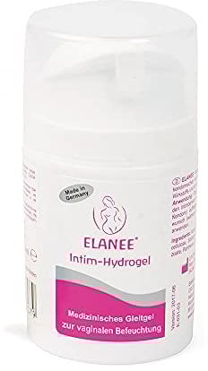 ELANEE Intim-Hydrogel, auf Wasserbasis, mit pflegendem Panthenol, medizinisches Gleitgel, 50 ml (707-00)