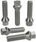 Alurad Shop 10 Radschrauben I M12x1,5x25mm Kegelbund Kegel I Zink Silber I I SW 17mm I