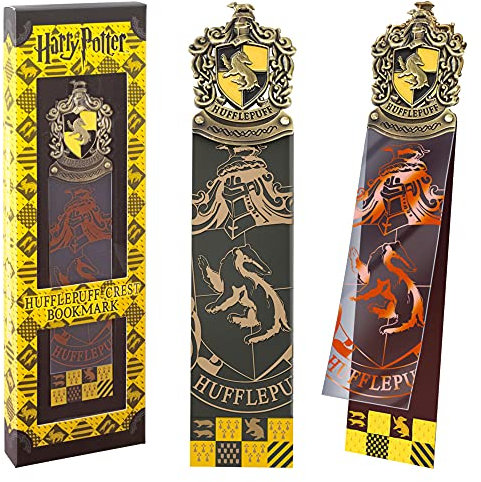 The Noble Collection Hufflepuff Wappen Lesezeichen