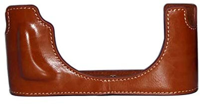 kinokoo Bottom Case für Leica MP M240 M Half Case PU Ledertasche (braun)