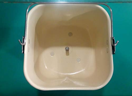 Bac en céramique de rechange Backmeister pour machine à pain - Spécifique pour modèle 8695 ONYX - Blanc ou blanc cassé