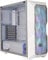 Cooler Master MasterBox TD500 Mesh - ARGB PC Case with Tessellated Mesh, 3 x 120mm Pre-Installed Fans, CrystallineGlass Side Panel, Flexible Air Flow Configurations - White