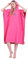 Badeponcho, Surfponcho, Ultraleicht Handtuch Badetuch Poncho, Strand Umziehhilfe, Schnelltrockend Bademantel aus Mikrofase für Damen Herren Kinder 90 * 110cm (Rose rot)