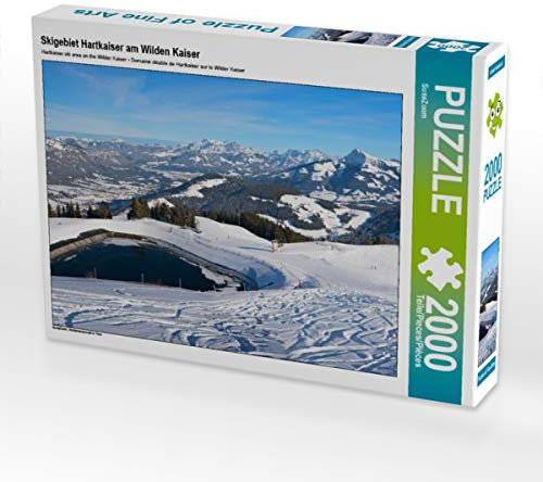 CALVENDO Puzzle Skigebiet Hartkaiser am Wilden Kaiser 2000 Teile Lege-Größe 90 x 67 cm Foto-Puzzle Bild von SusaZoom