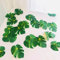 Guirlande lumineuse en feuilles de palmier artificielles,Tortue tropicale,3 m,20 LED,À suspendre,En rotin, 20 LED, pile)