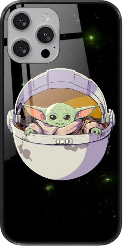 Funda para teléfono móvil de ERT GROUP para Apple iPhone 7 Plus/ 8 Plus Original y con Licencia Oficial de Star Wars con diseño Baby Yoda 026 de Vidrio Templado, Cubierta Protectora
