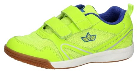 Lico Unisex Kinder Boulder V Hallenturnschuhe, Lemon Blau, 28 EU