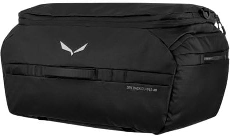 SALEWA Dry Back Duffle 40L Tasche, Erwachsene Unisex, Black Out (Black), One Size, Black Out (schwarz), Einheitsgröße
