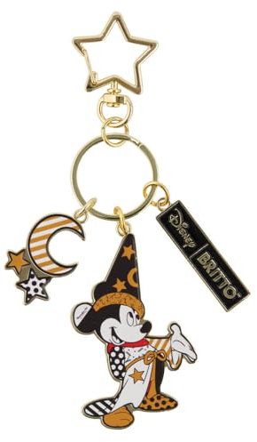 Enesco Disney Britto Midas Porte-clés unisexe pour adulte, multicolore, 6 Inches