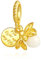 BEEUVIP Placcatura oro luccicante nel buio Firefly Charm per bracciali, ciondoli in argento 925, perline per collane, per la festa della mamma, compleanno, regalo di Natale