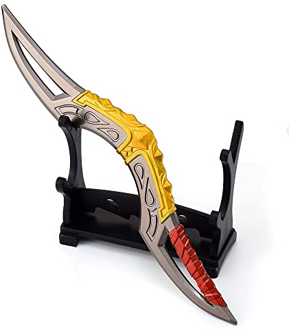 1 x Schild Schwert Spear Modell Schlüsselanhänger mit Display-Ständer, Stil 17, Einheitsgröße