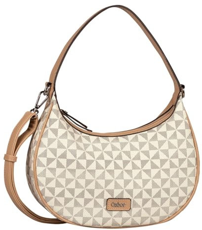 Gabor bags Barina Damen Umhängetasche Handtasche Klein Weiß