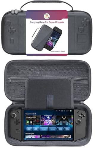BeisDirect Harte EVA-Hülle für Lenovo Legion Go Handheld Spielkonsole Stoßfeste Aufbewahrungstasche Reise Tragetasche für Lenovo Legion Go Zubehör, 31 * 15 * 8 cm