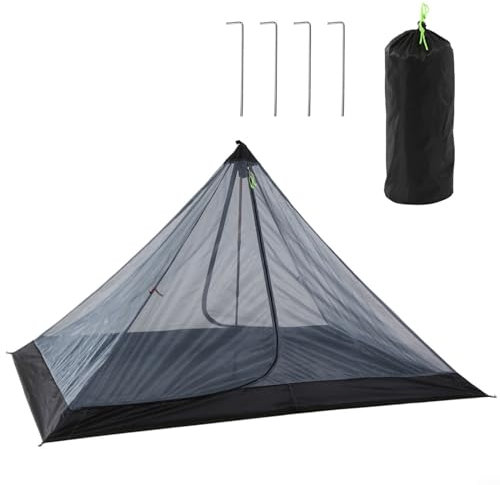 Zoegneer Zelt-Innenzelt, tauresistentes Oxford-Gewebe, Zelt für Camping mit Insekten, PU, 4000 mm (Einzelperson)