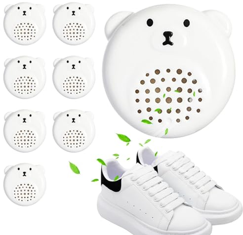 ETUCYNG Schuh-Lufterfrischer-Kugel, Schuhgeruch, Box in Bärenform