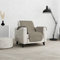 Italian Bed Linen Cozy Sofaüberwurf, rutschfest, wasserdicht, 1-Sitzer, Taupe