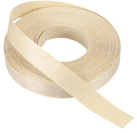 PATIKIL Birken Kantenumleimer Selbstklebend, 25mm x 15m Klebeleisten Selbstklebend Flexibles Kantenband Kantenumleimer mit Schmelzkleber für Möbelrestaurierung