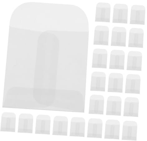 Holibanna 50stücke Papier Schmuck Ohrring Verpackung Taschen Zum Einfachen Aufbewahren Und Präsentieren Von Schmuck Fotos Und Karten Schlichtes Design Für Vielseitige Verwendung