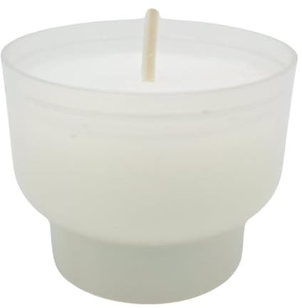 Bougie Chauffe plat blanc - Lot 90 - Durée 6h - Lumignon Zéro Plastique Ecoresponsable - Production France - Ciergerie Desfossés - Exclusif contenant 100% Naturel