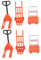 BESPORTBLE 1 Ensemble Chariot Miniature Lot de Éducatif pour Garçon Fille avec Transpalette Chariot et de Construction pour Stimulation de Imagination et Interactions Familiales