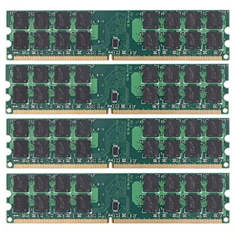 Jrudjsnhhty 16GB 4X4GB PC2-6400 DDR2 800MHZ 240Pin for Dedicated Desktop Memory Ram 1.8V SDRAM Only for