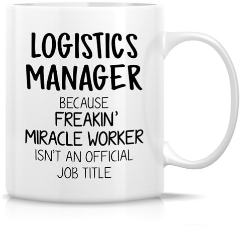 Responsable Logistique Tasse Drôle Mug À Café Avec Anse Tasses À Thé Pour Travail Maison Cacao 330Ml